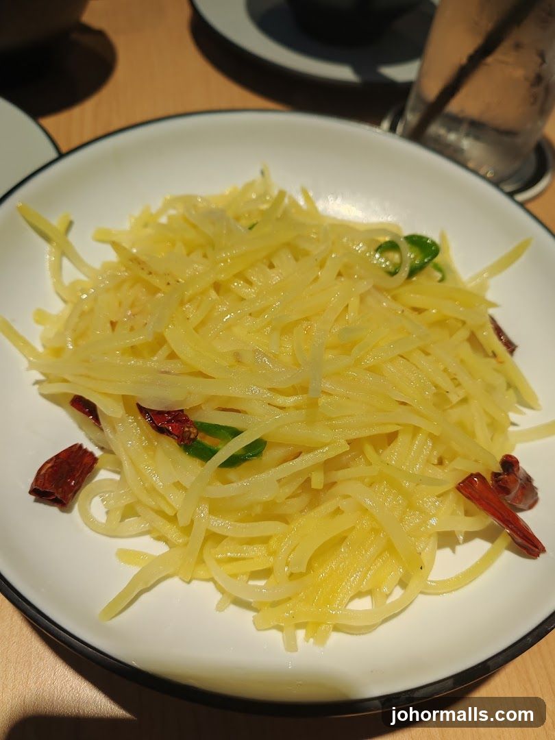 Shredded Potato Dish
