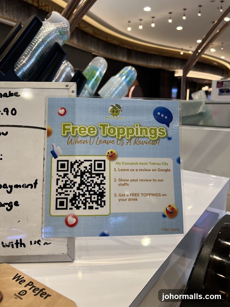 Free Toppings Promotion