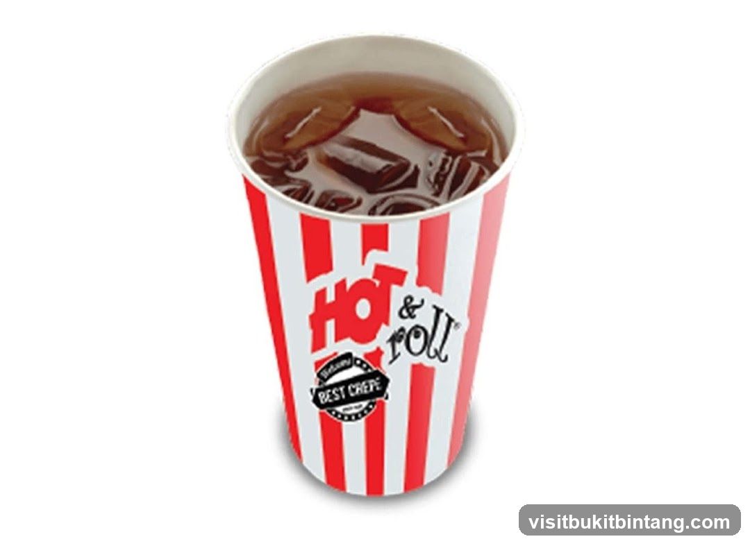 Drink in a branded cup