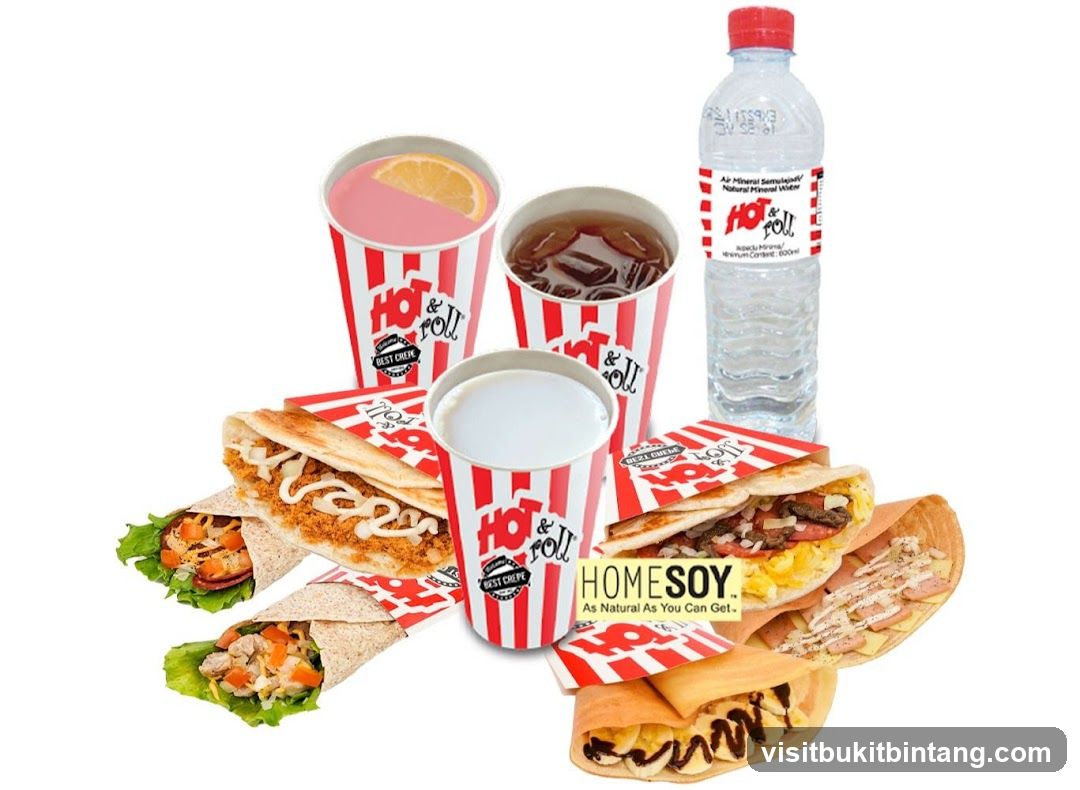 Hot & Roll Crepes and Drinks