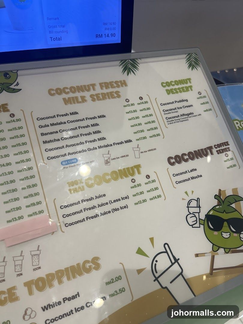 Coconut Fresh Milk Series