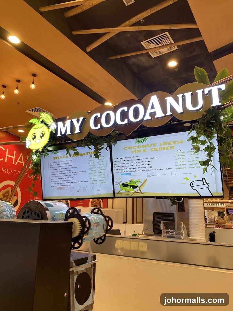 MY COCOANUT Menu