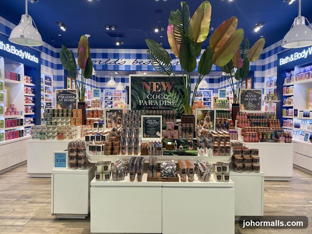 Bath & Body Works Store Display