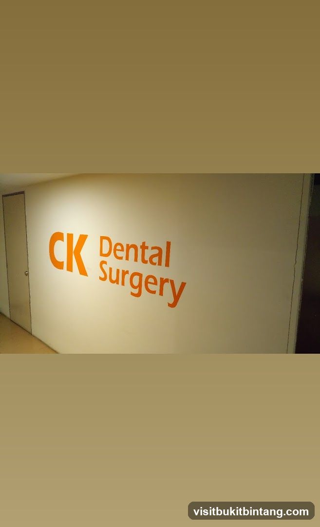 CK Dental Surgery Sign