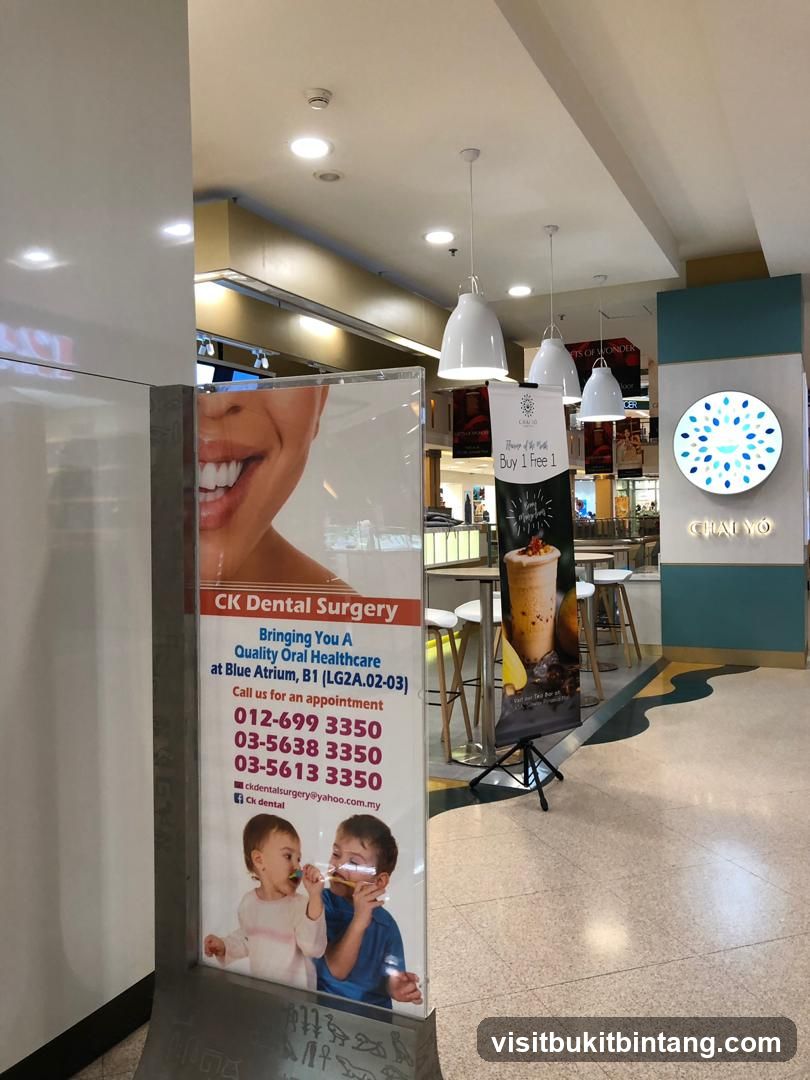 CK Dental Surgery and Chai Yo Advertisement