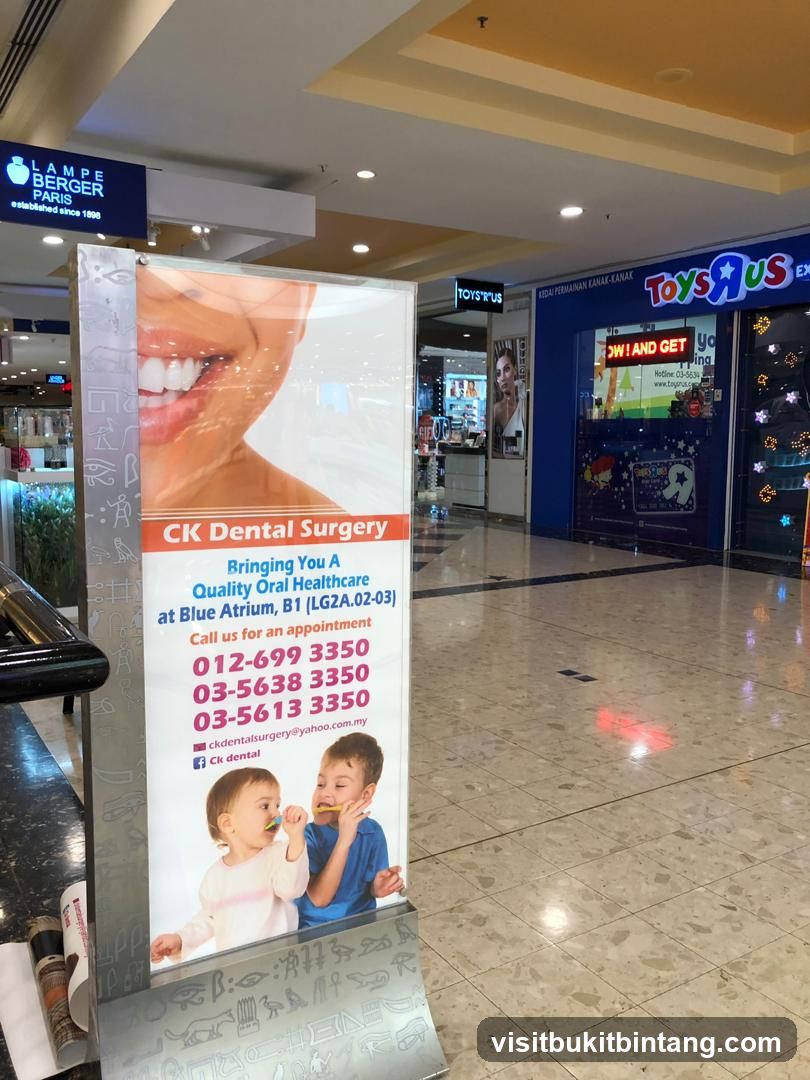CK Dental Surgery Advertisement