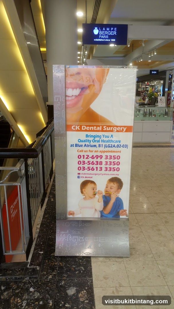 CK Dental Surgery Advertisement