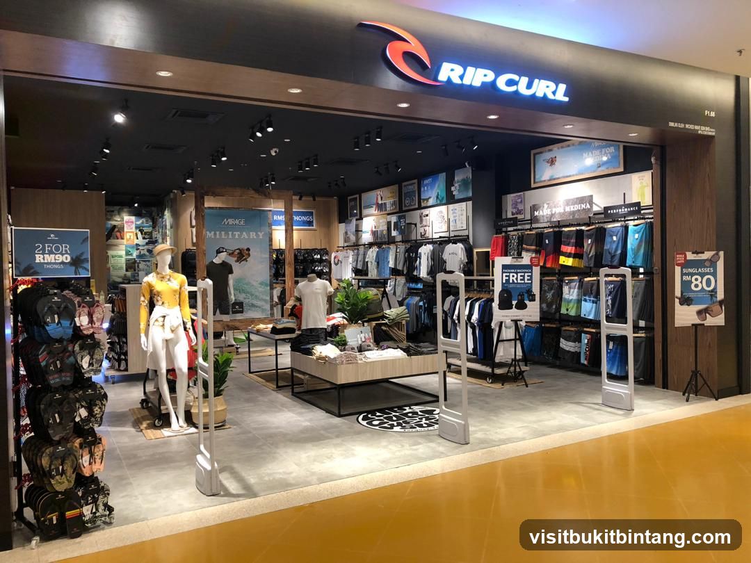 Rip Curl Clothing @ Sunway Pyramid