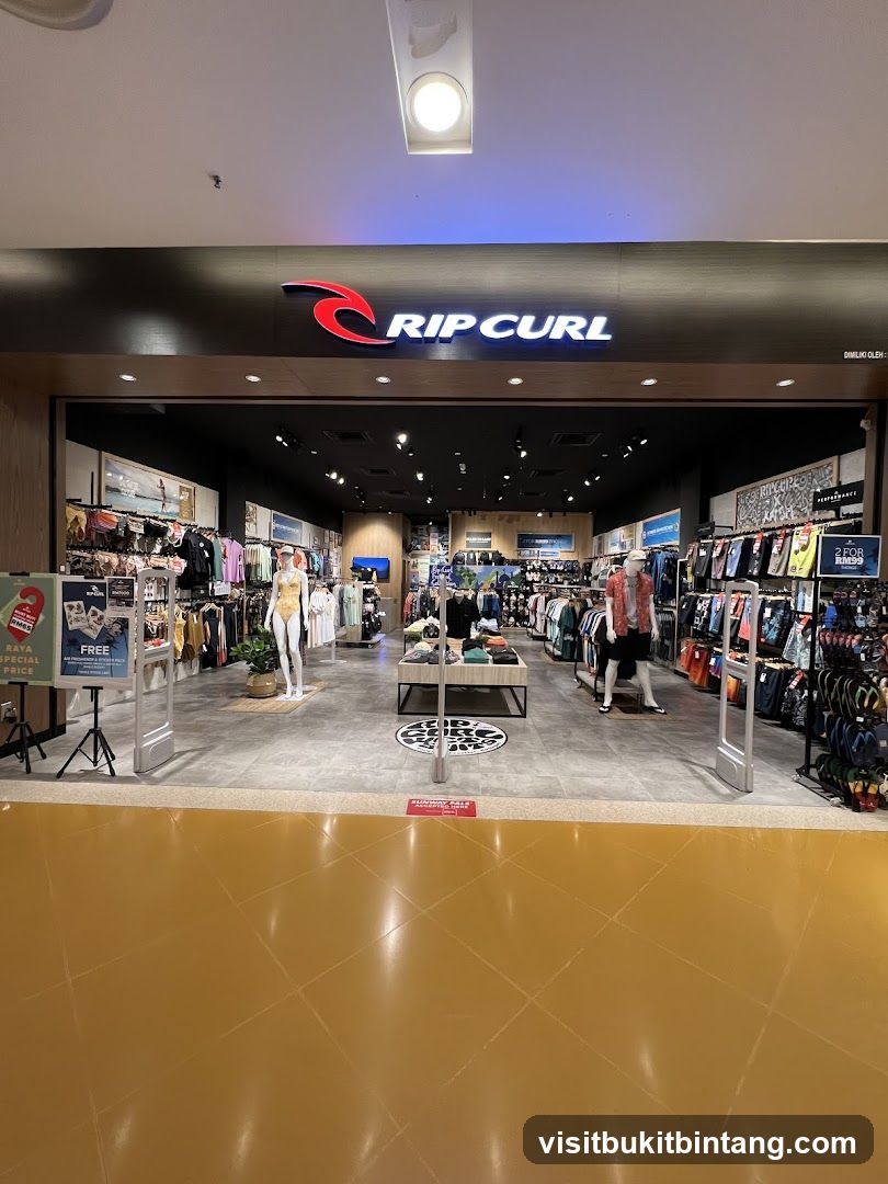 Rip Curl Clothing @ Sunway Pyramid