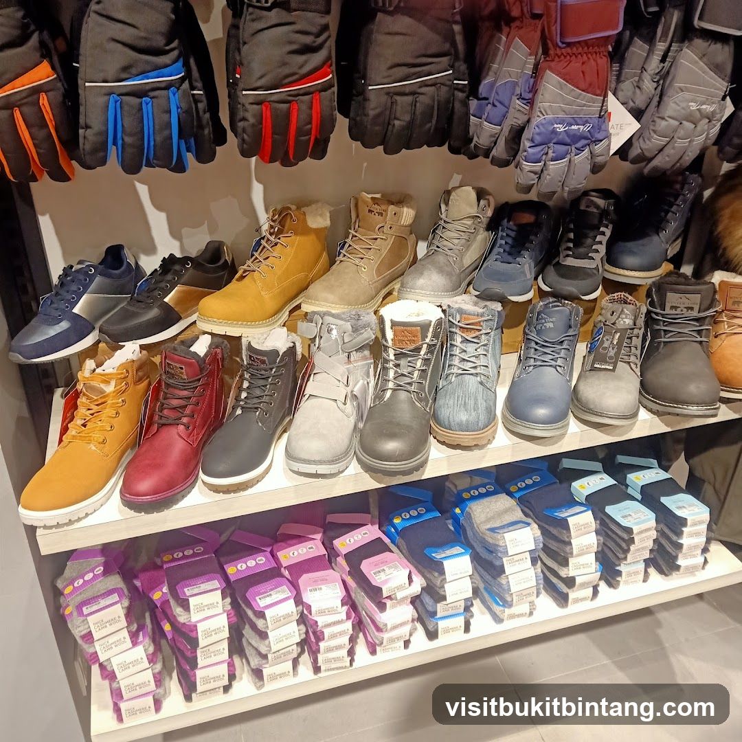 Winter Apparel Display