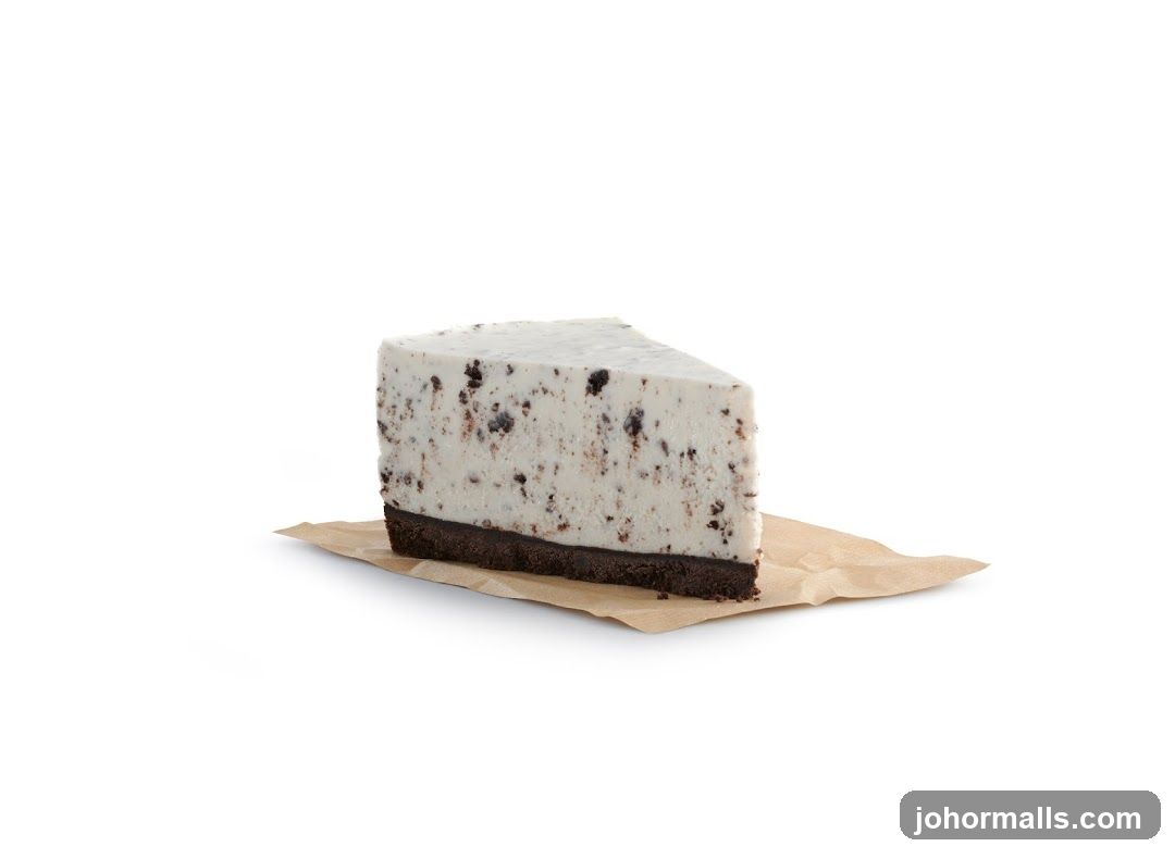 Oreo Cheesecake Slice