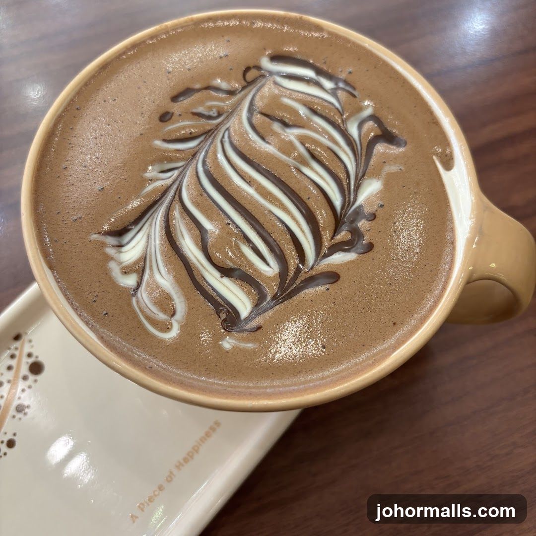 Hot Chocolate with Swirls