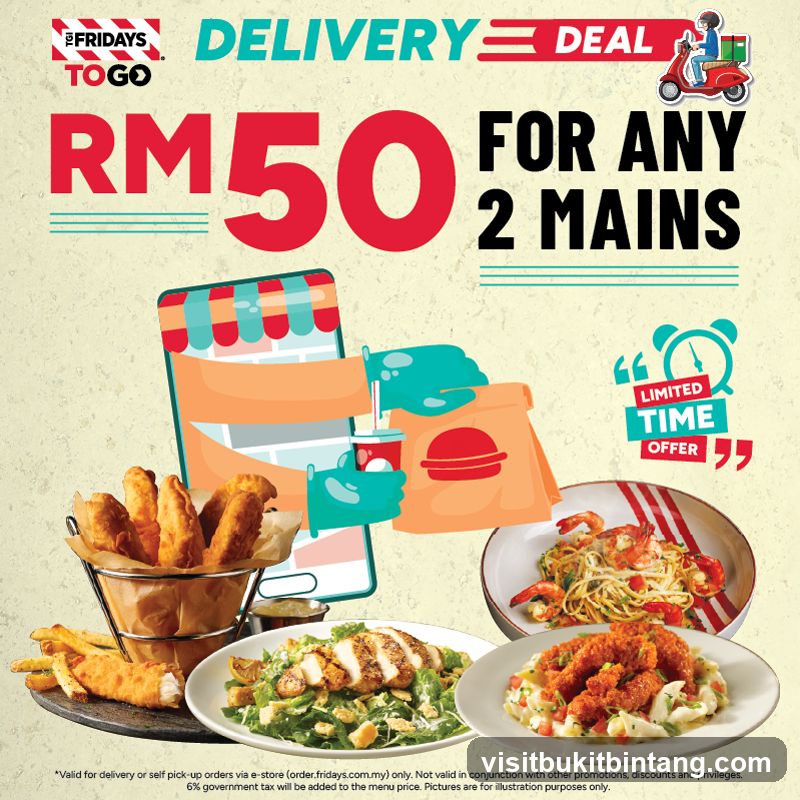TGI Fridays Delivery Deal