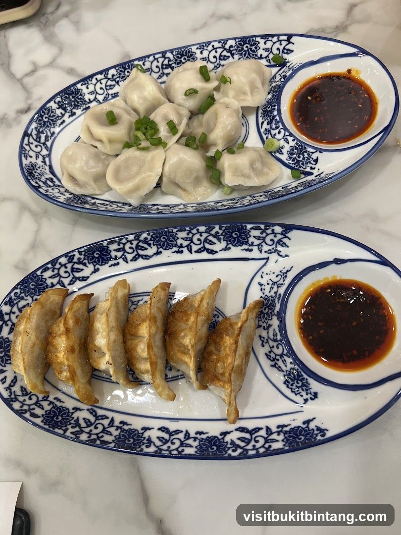 Dumplings and Dipping Sauce