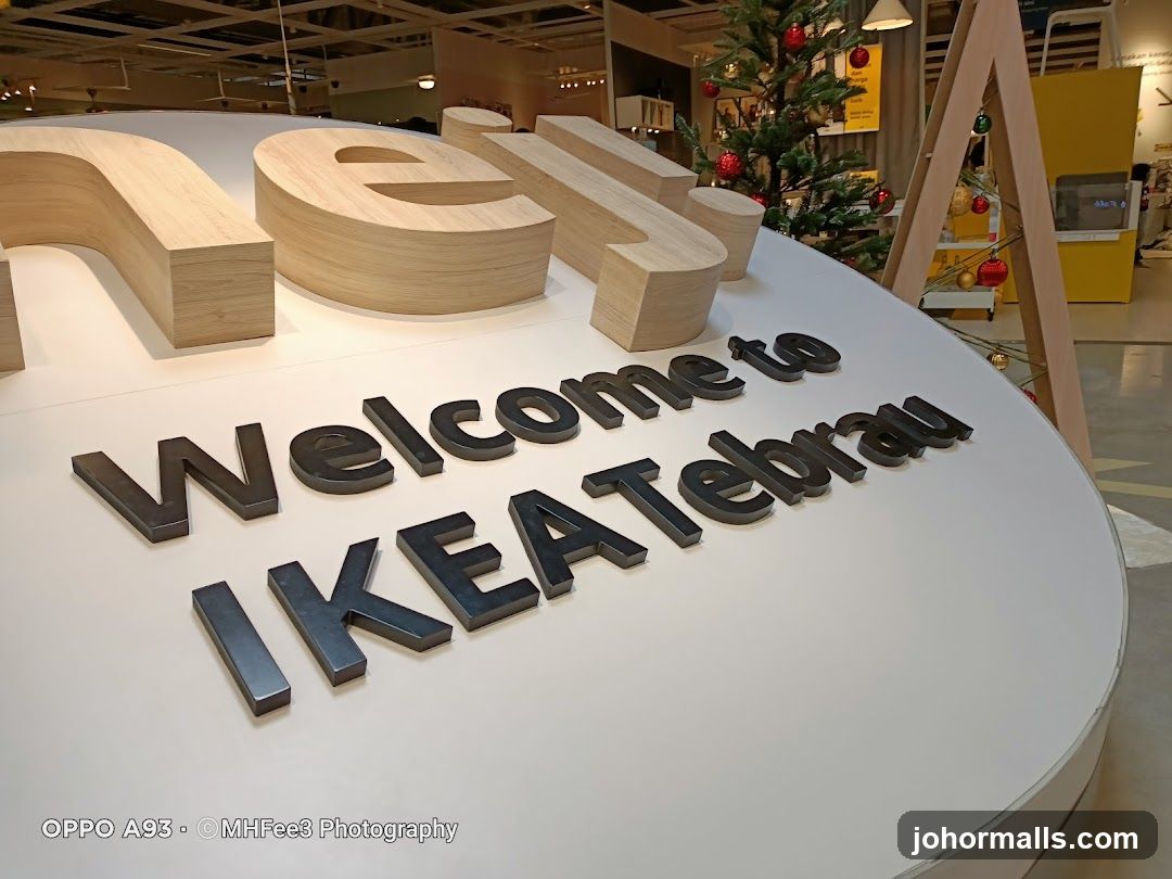 Welcome to IKEA Tebrau Sign