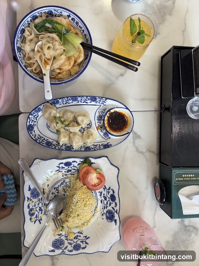 Chinese Food Spread