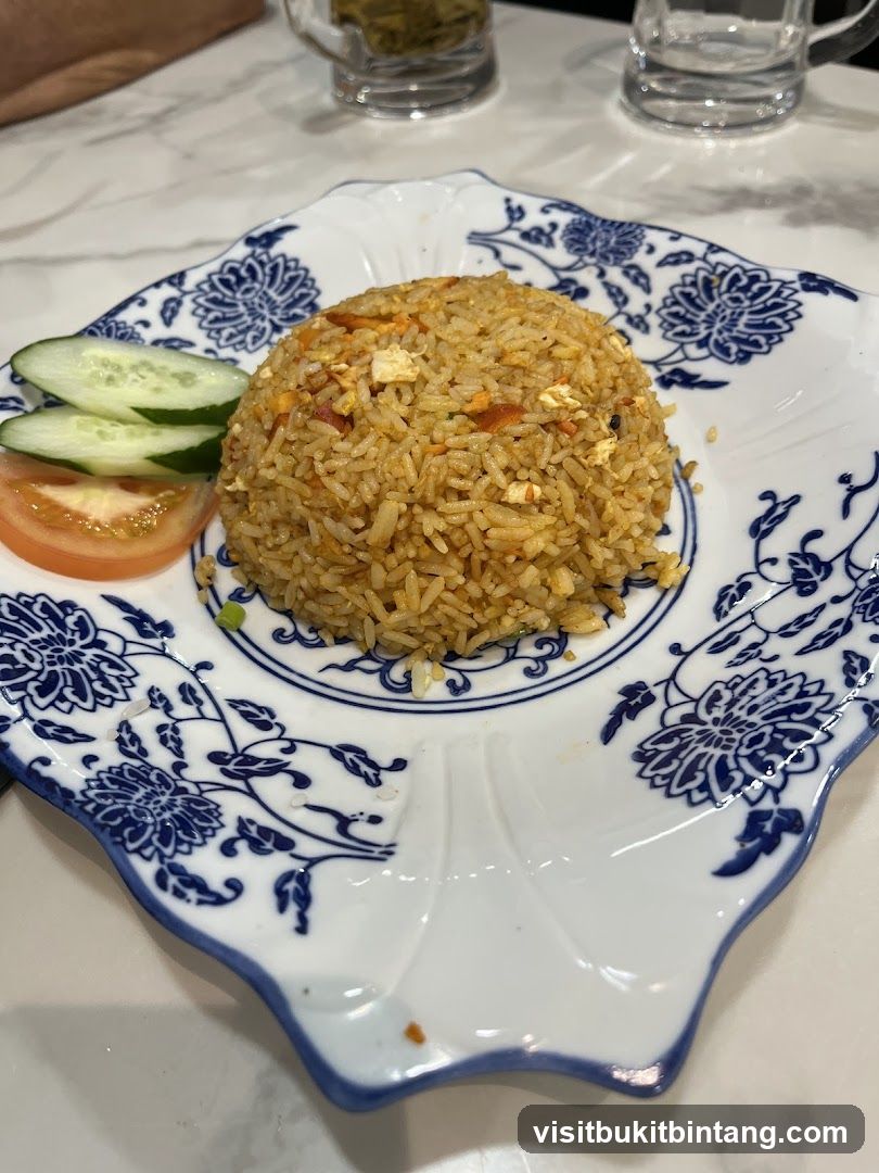 Fried Rice with Garnish