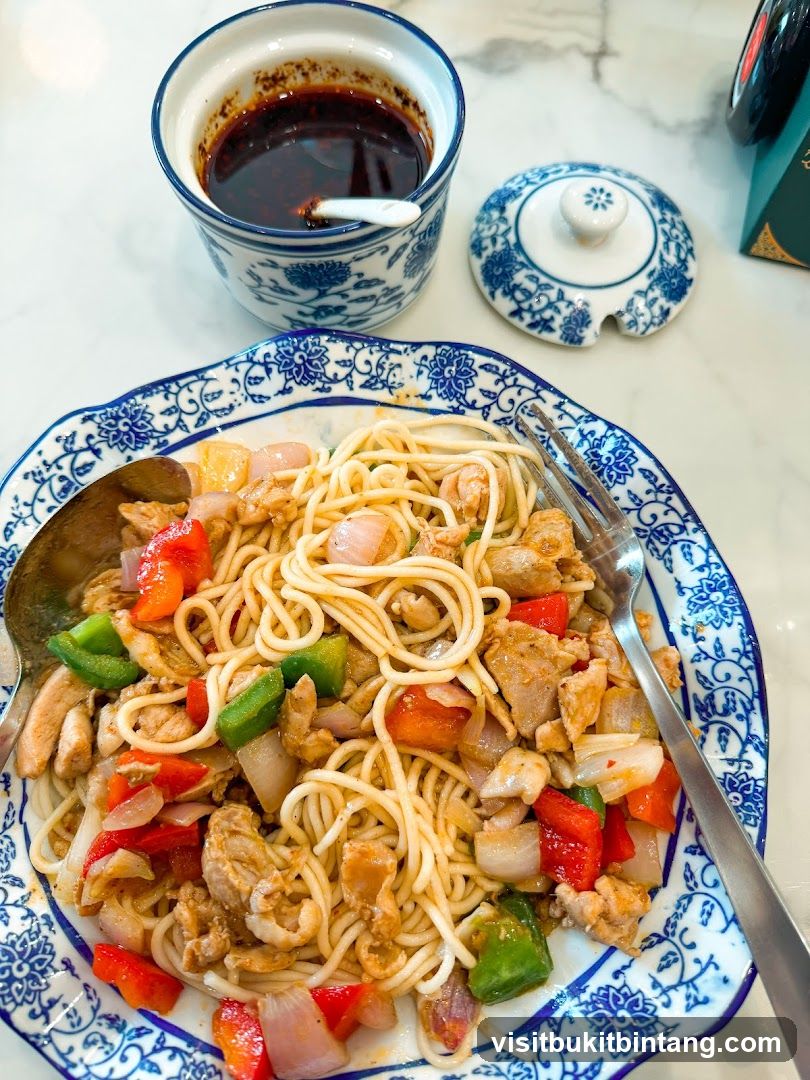 Chicken and Vegetable Noodles
