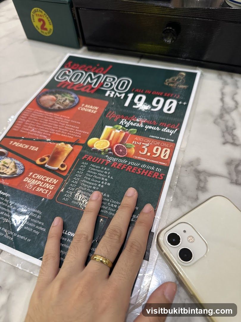 Special Combo Meal