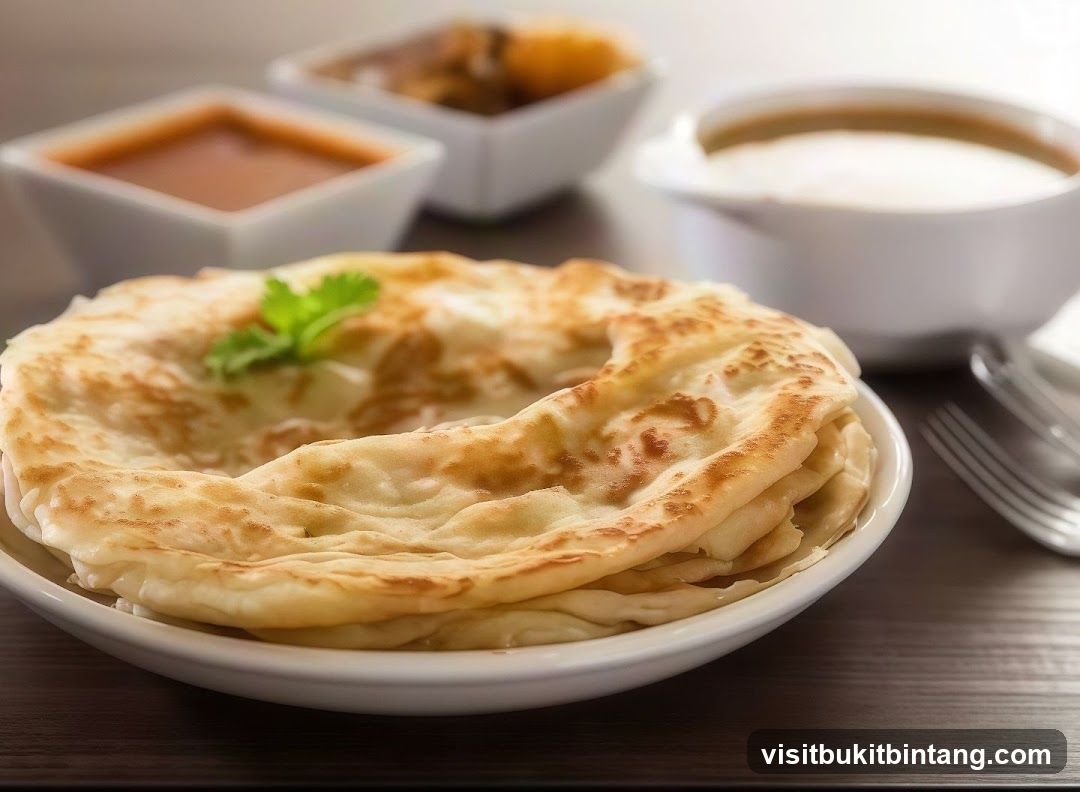 Roti Canai with Curries