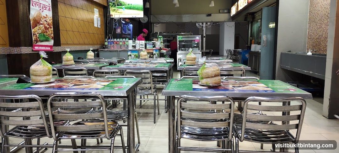Restaurant Interior with Tables and Chairs