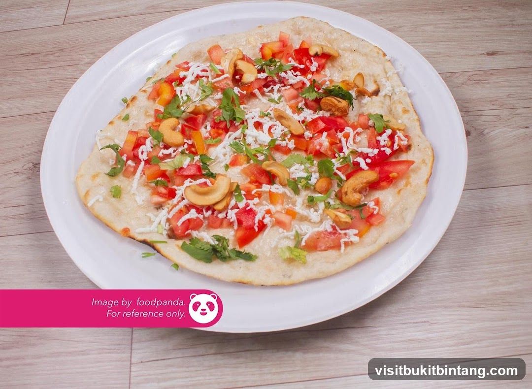 Toppings on Flatbread