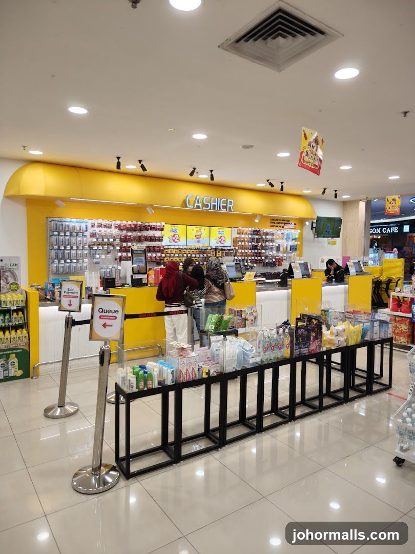 Storefront Cashier Area