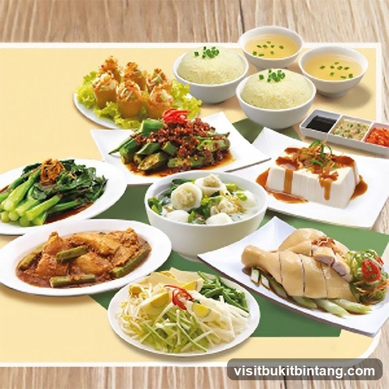 Assortment of Asian Dishes