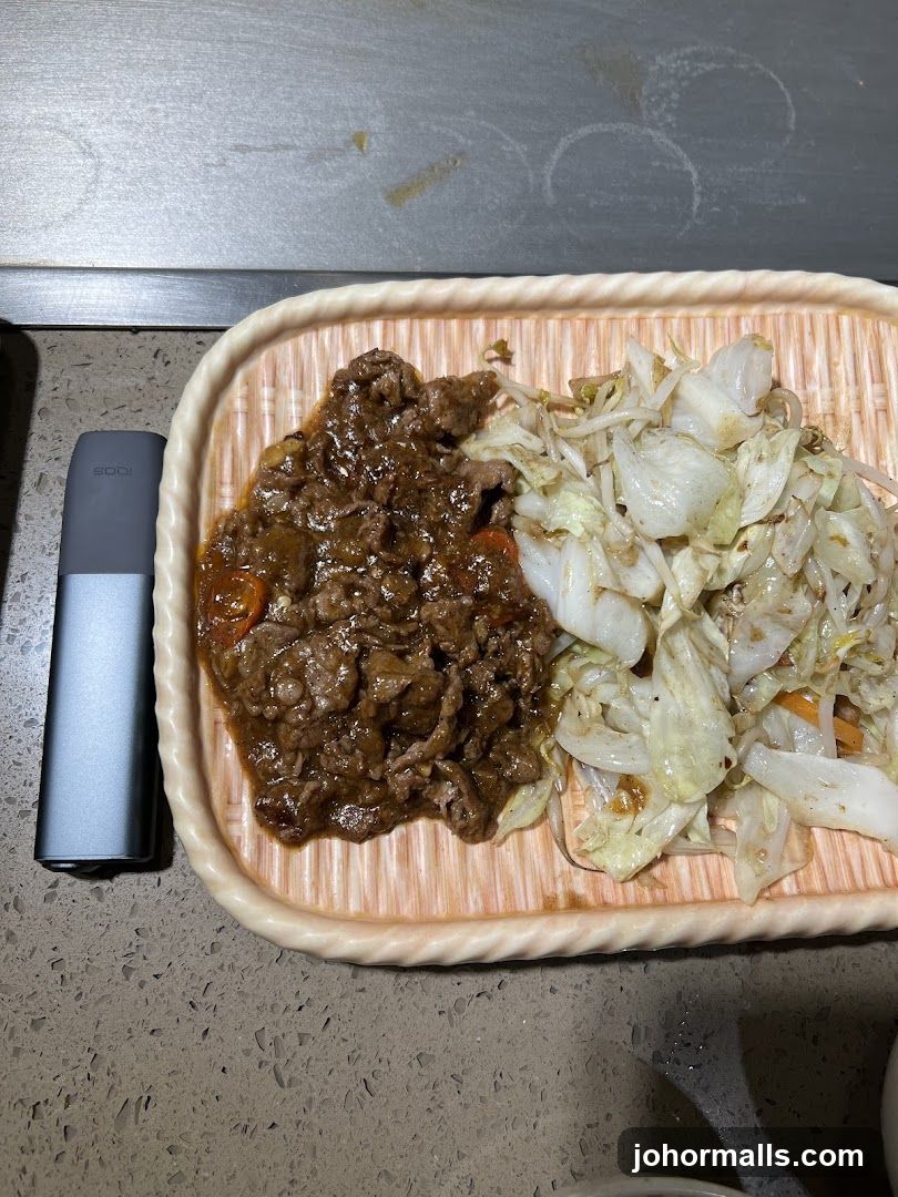 Beef and Cabbage Dish