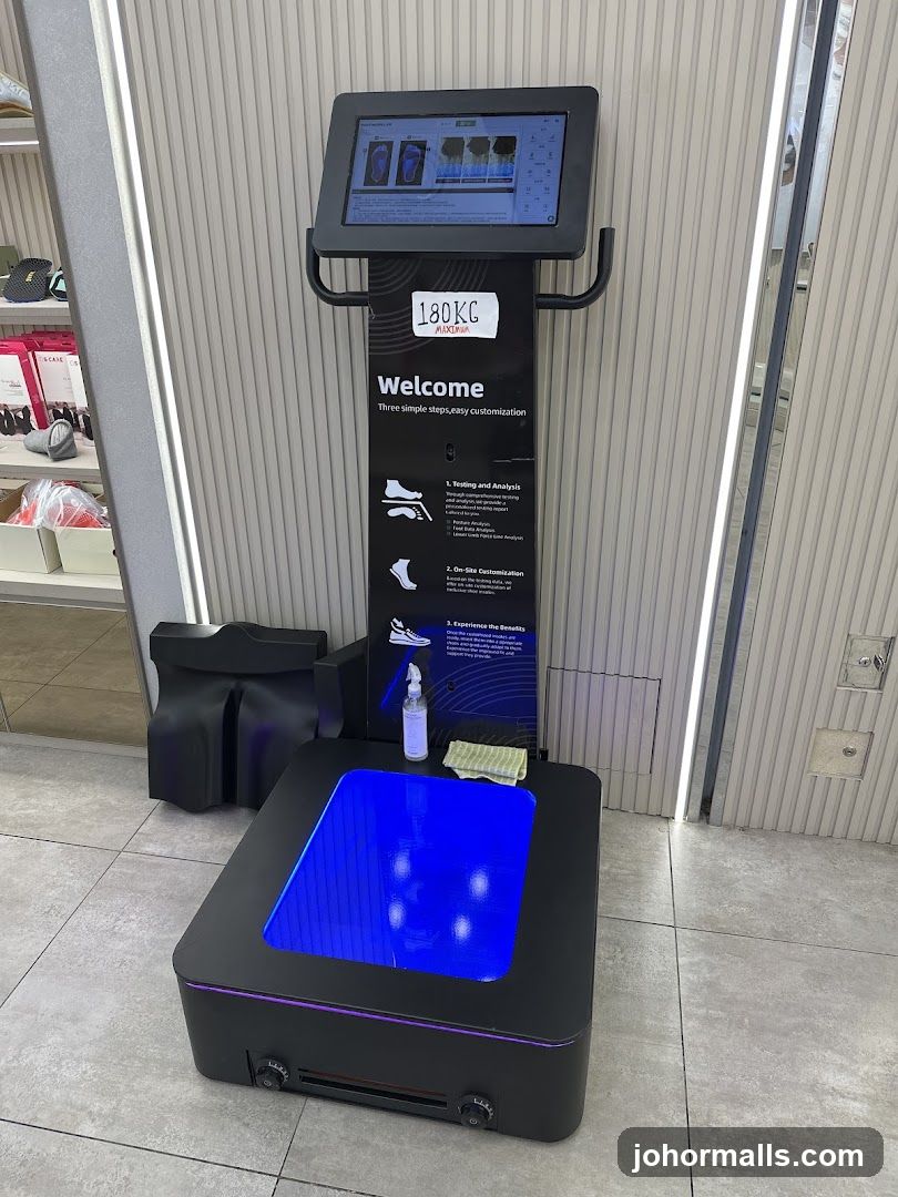 Foot analysis machine