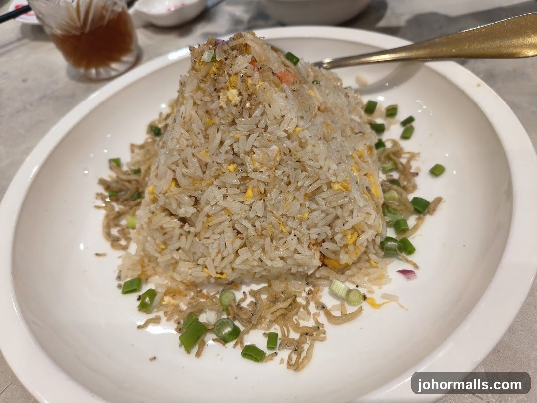 Fried Rice with Small Fish