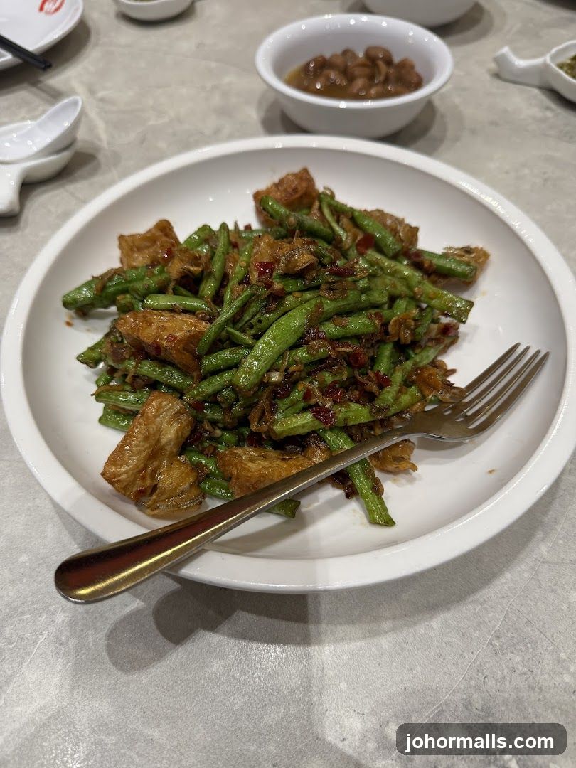 Stir-fried Green Beans with Tofu