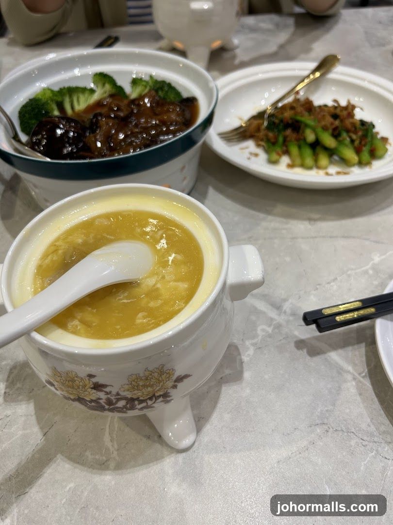 Table with Chinese Food