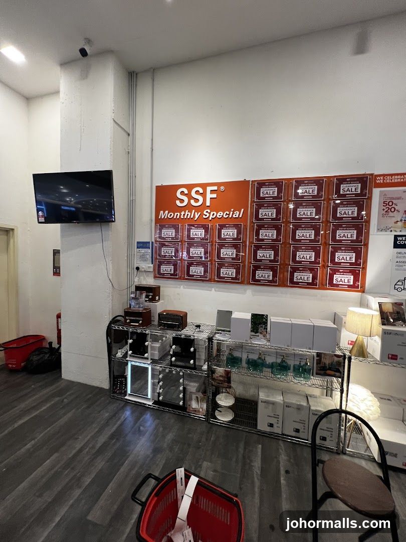 SSF Monthly Special Sale Display