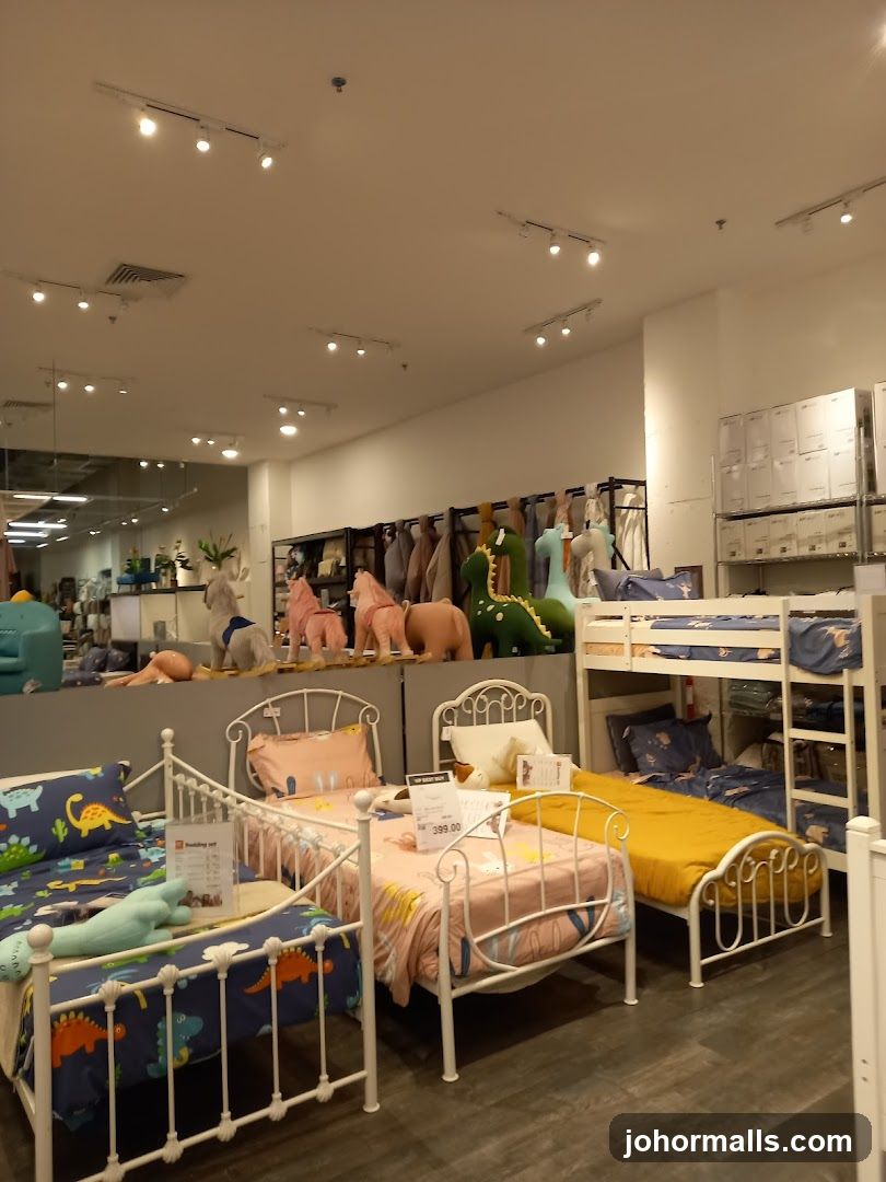 Children's Bedroom Furniture Display
