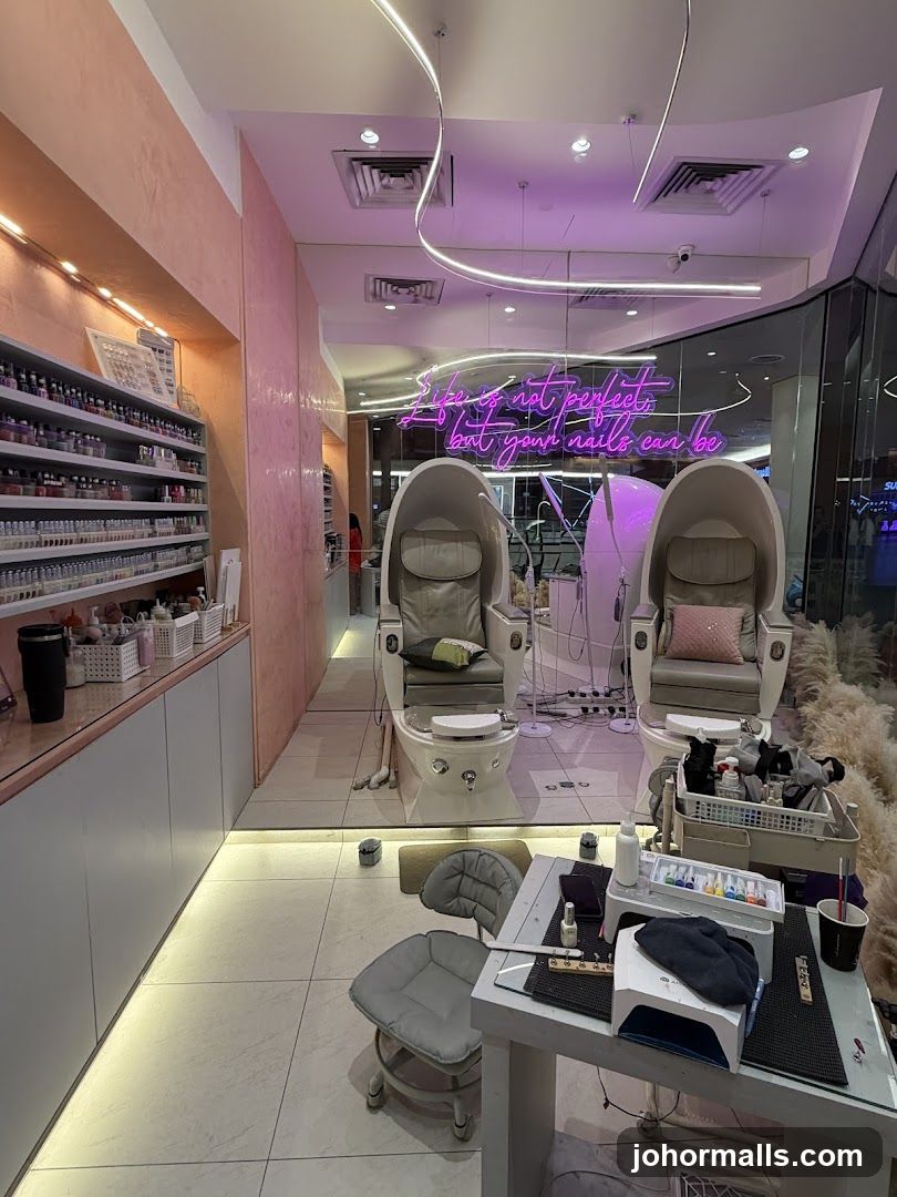 Nail Salon Interior