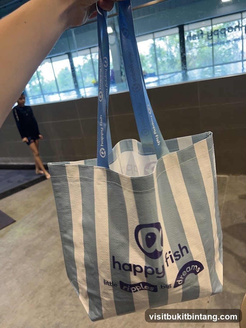 Happy Fish Tote Bag