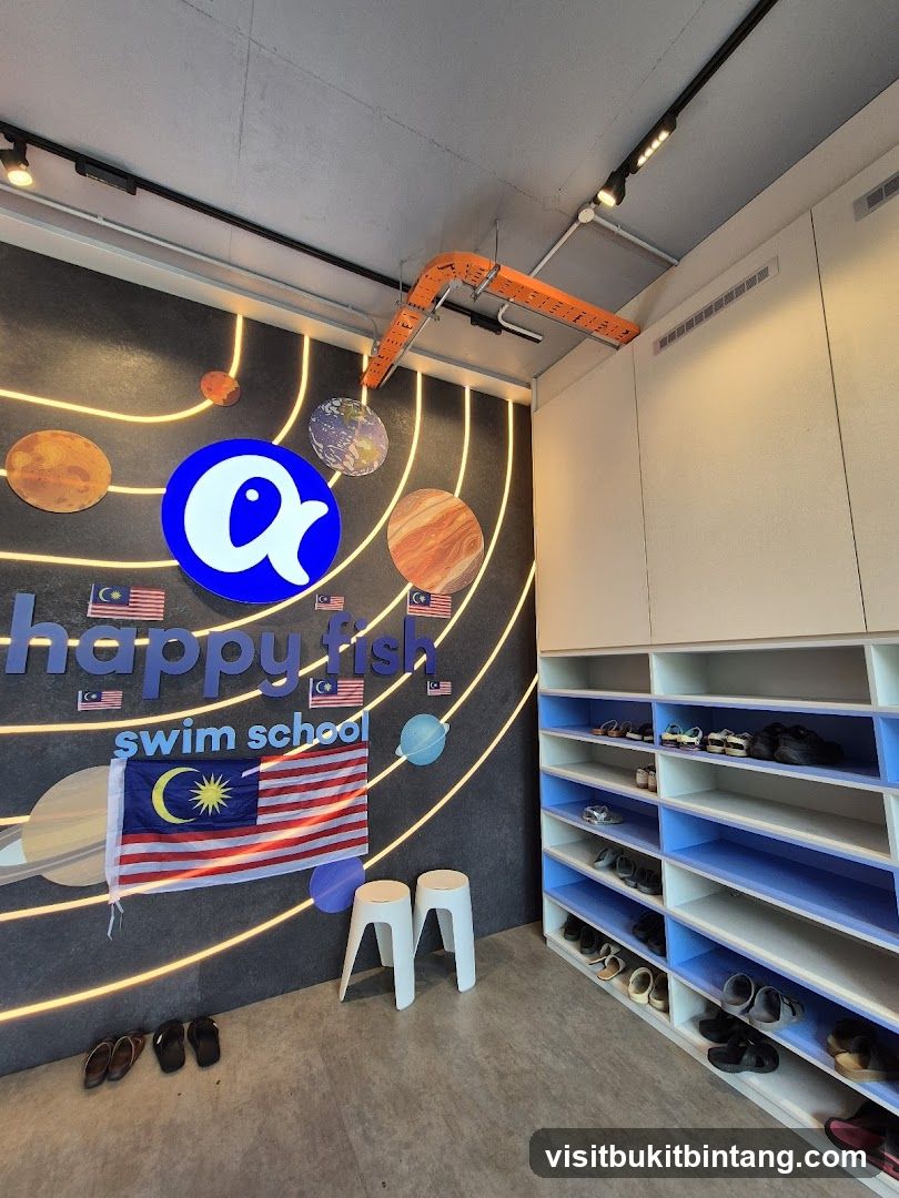 Happy Fish Swim School Interior