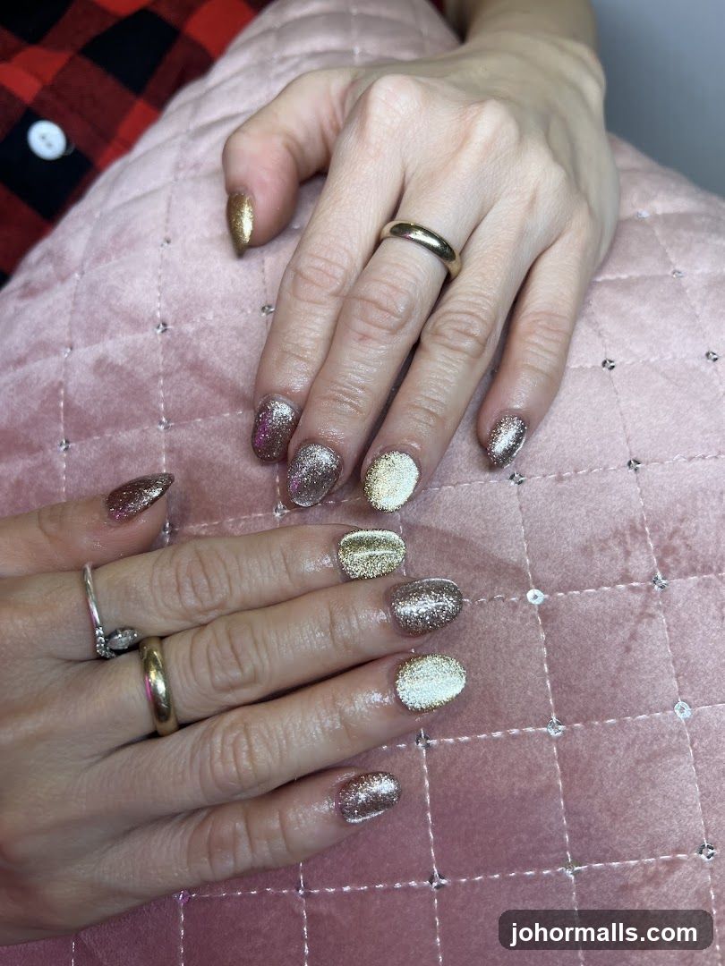 Sparkling Manicure