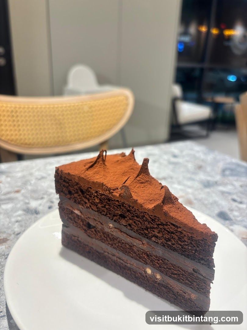 Chocolate Cake Slice