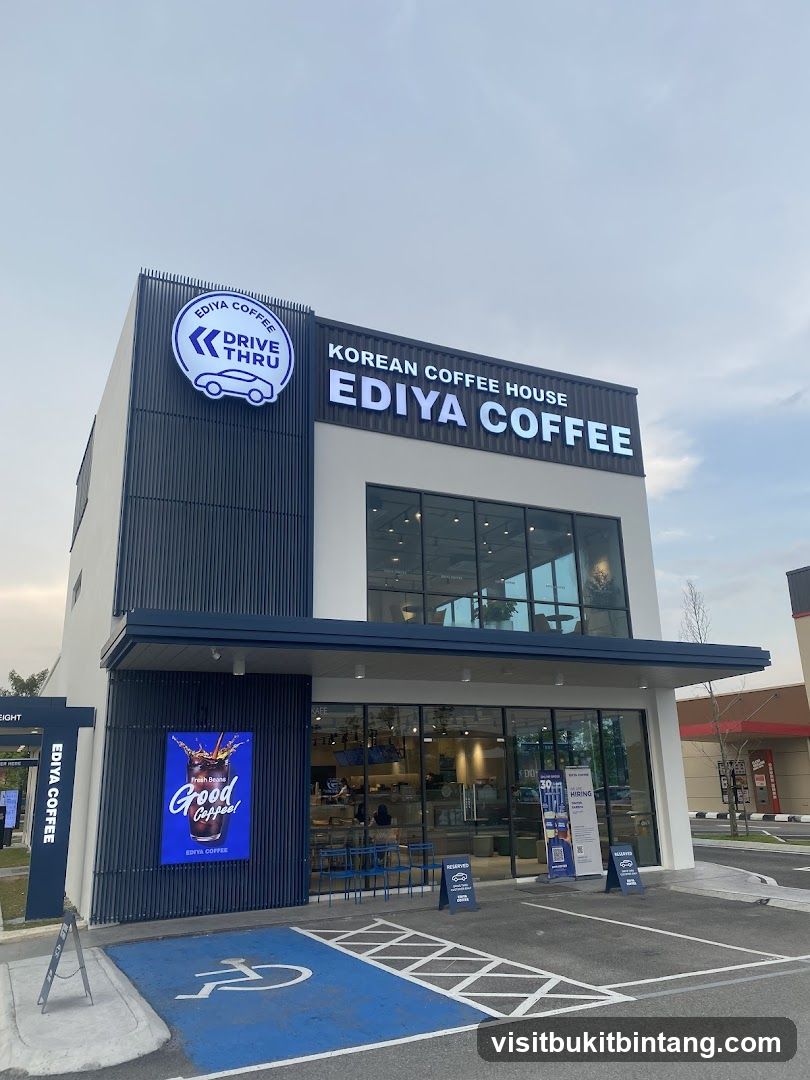 EDIYA COFFEE DT, Elmina Lakeside Mall