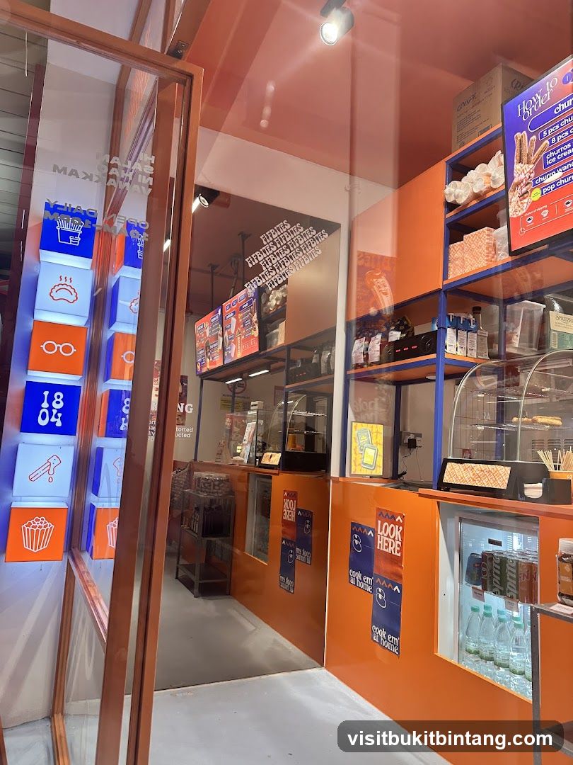 Churro Shop Interior