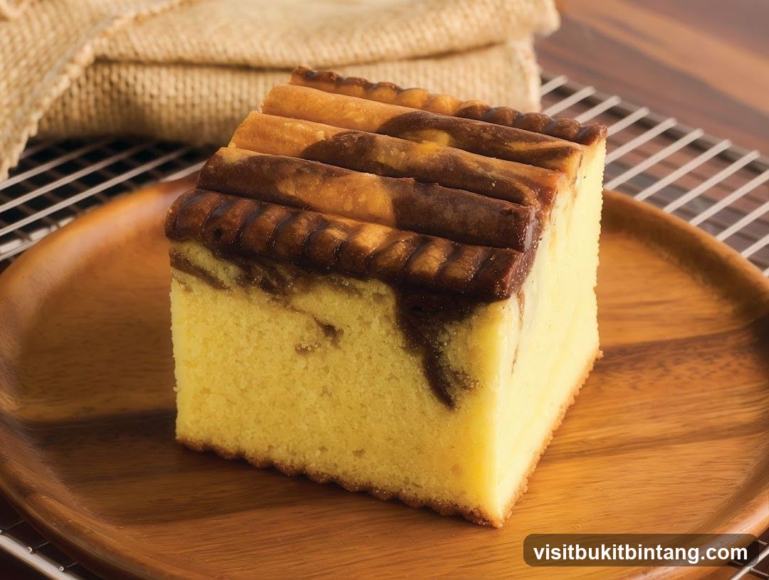 Marbled Cake Slice