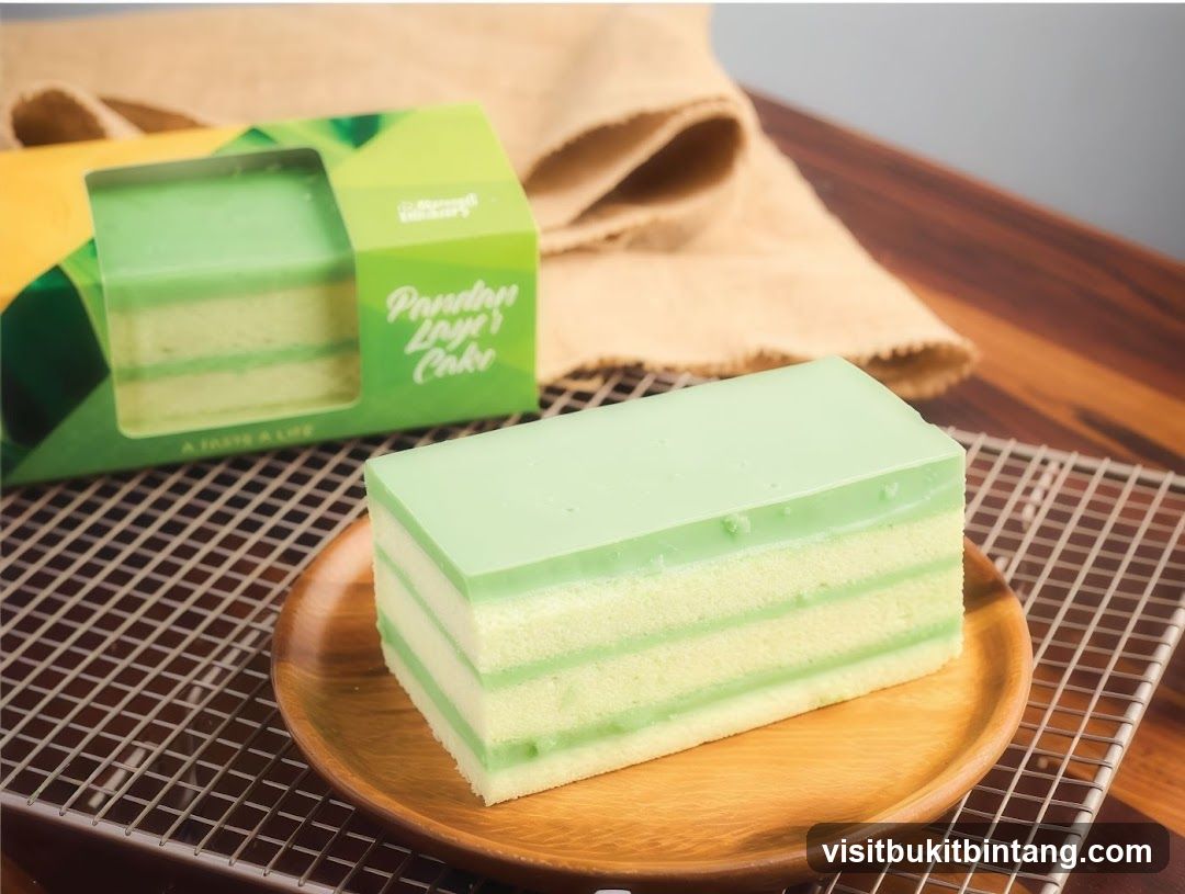 Pandan Layer Cake