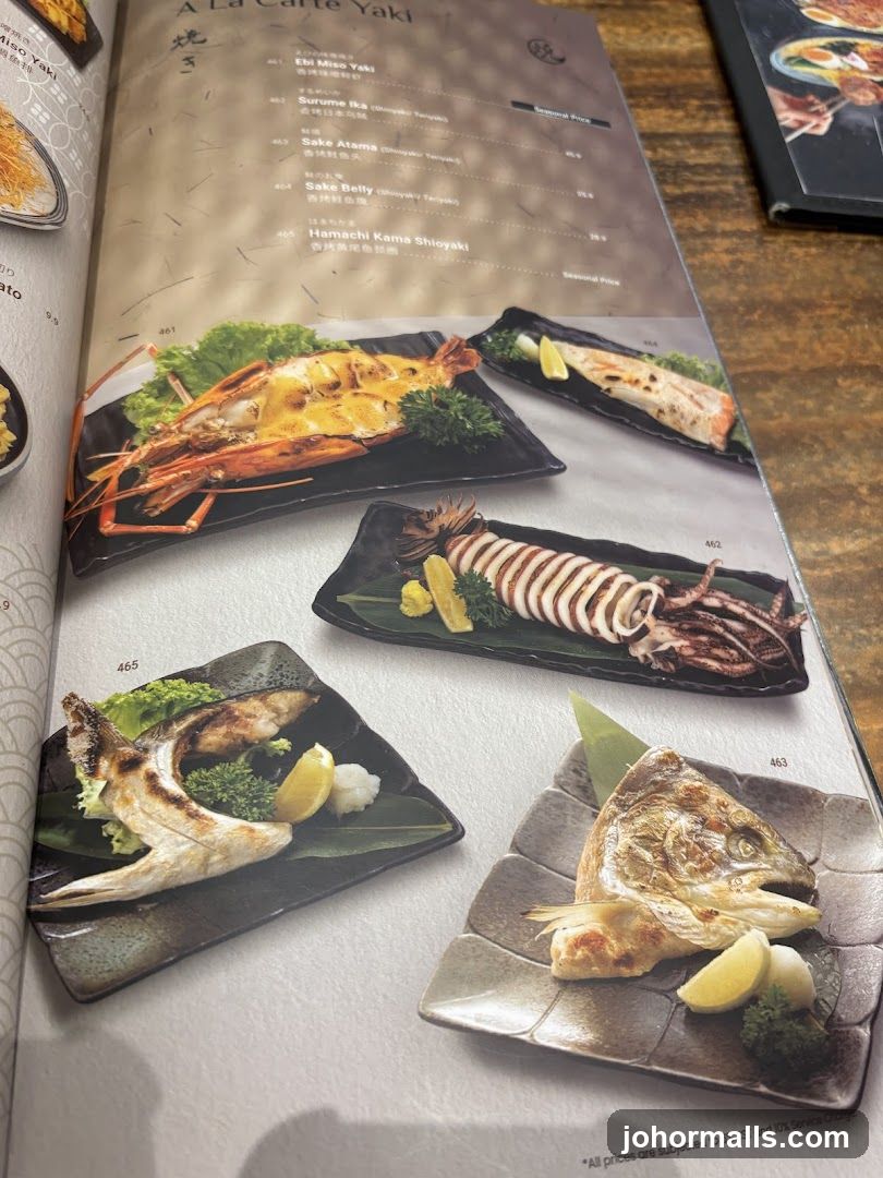 A La Carte Yaki