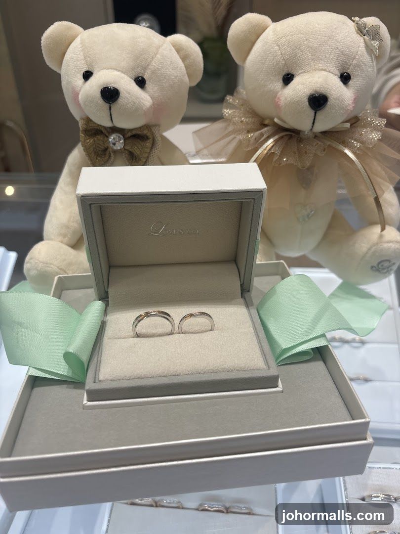 Wedding Rings Display