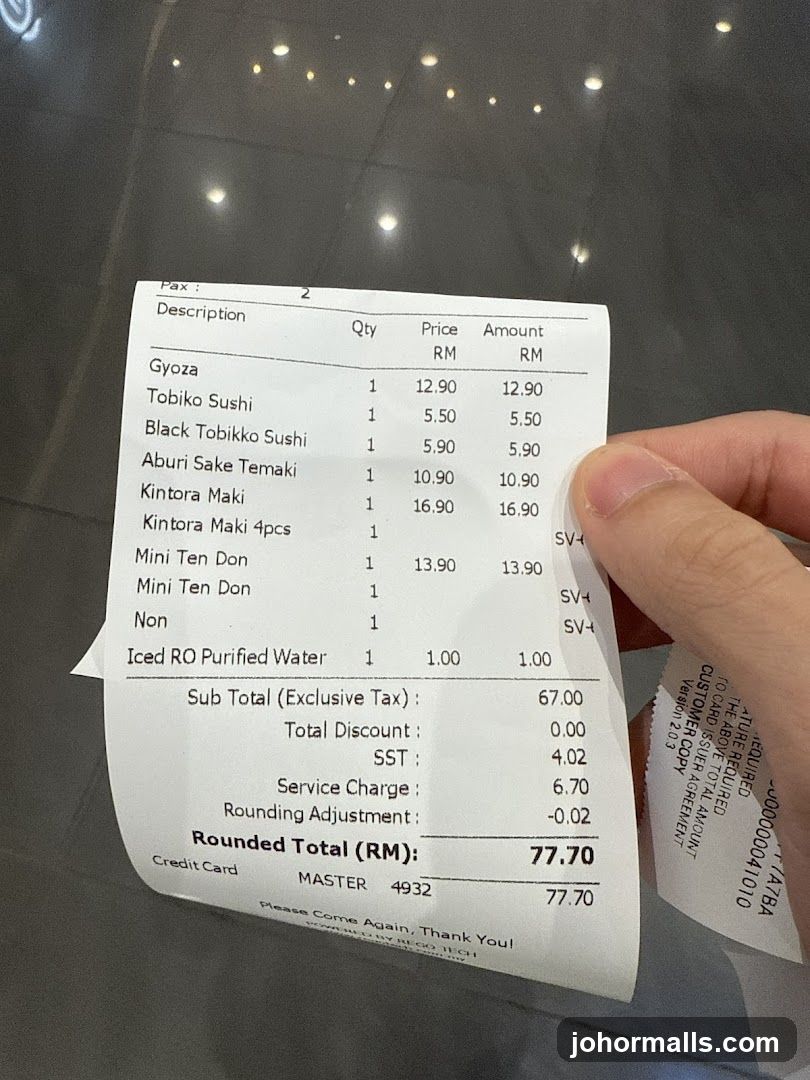 Receipt