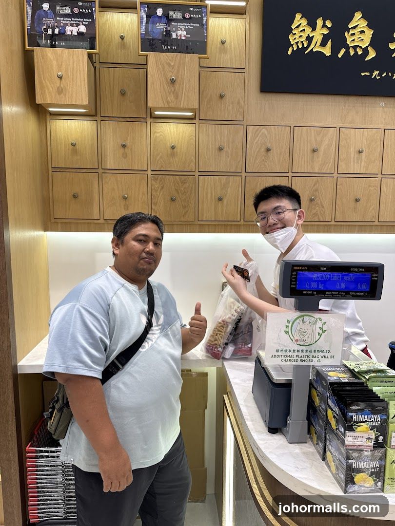 Store Interior with Customers