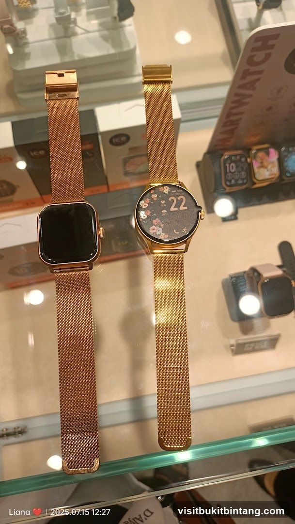 Smartwatches on Display