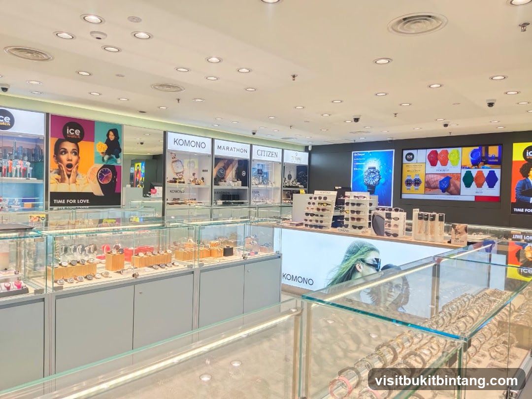 Watch Store Interior